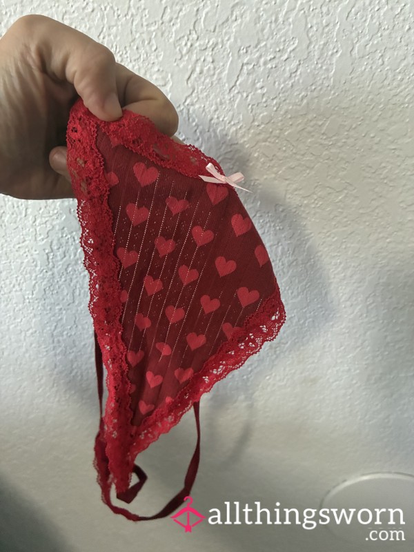 Red Panties Worn