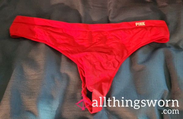 Red PINK BRAND Thong