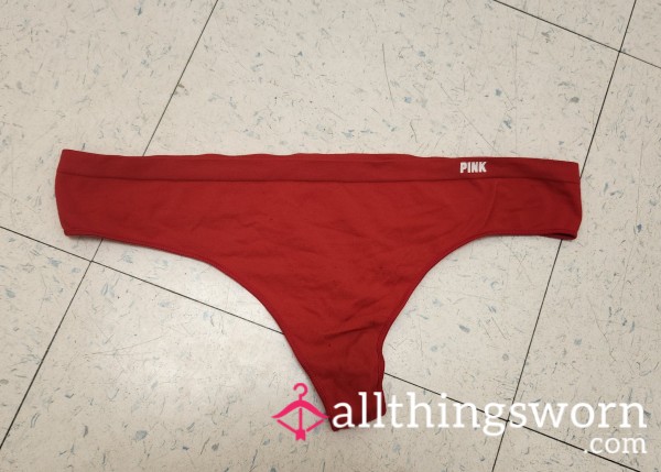 Red PINK Thong