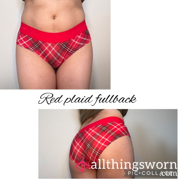 Red Plaid Fullbacks