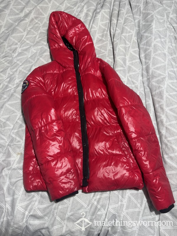Red Puffer Jacket