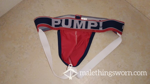 Red PUMP Jockstrap