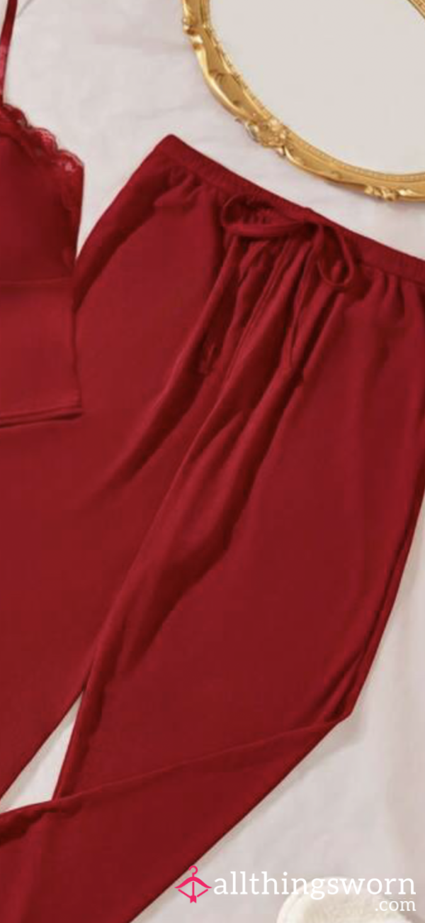 Red Pyjama Pants