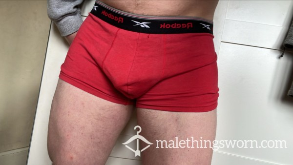 Red Reebok Boxers