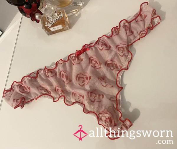 Red Rose Thong