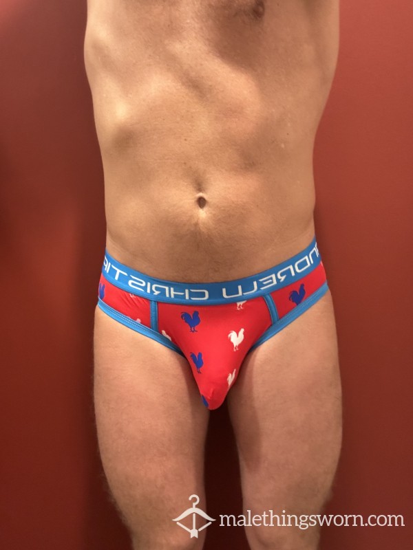 Red AC Briefs