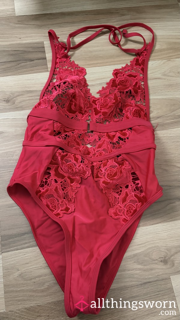 Red S**y Bodysuit  - Uk Delivery Included 📦