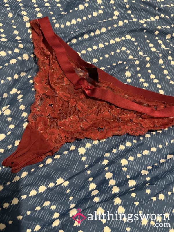Red S**y Brazilian Pants