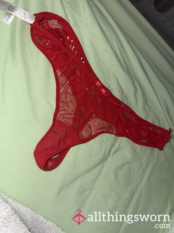 Red S**y Thong 😈