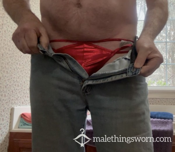 Red Shiny Jock - Vid 5