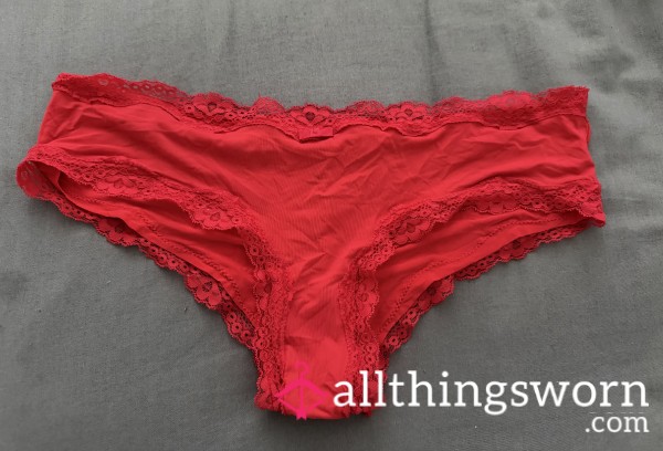 Red Silk Panties