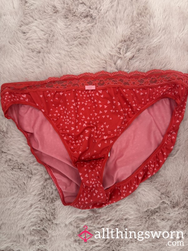 Red Silky Knickers