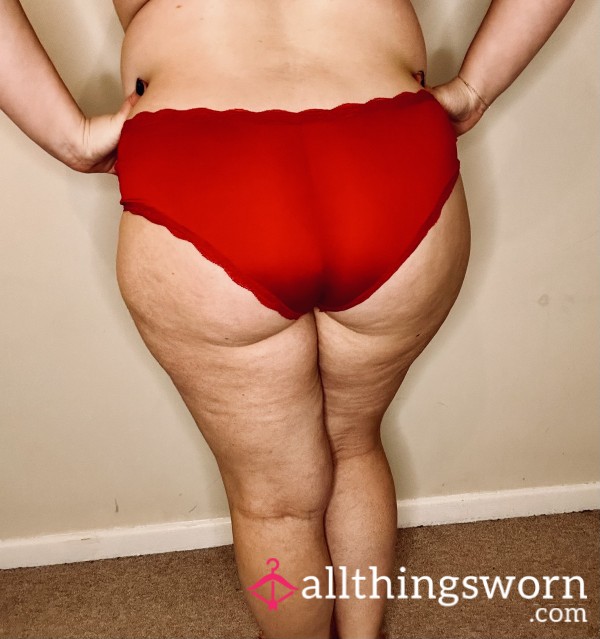 Red Silky Panties