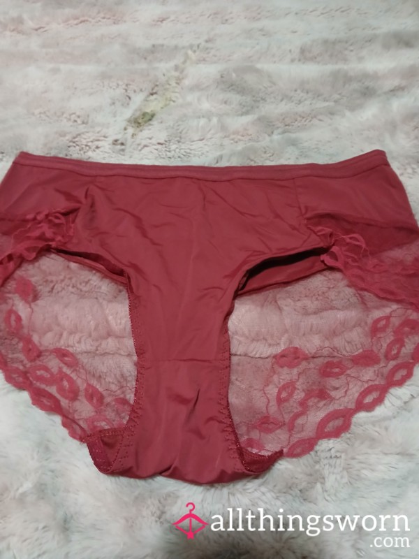 Red Silky Panty
