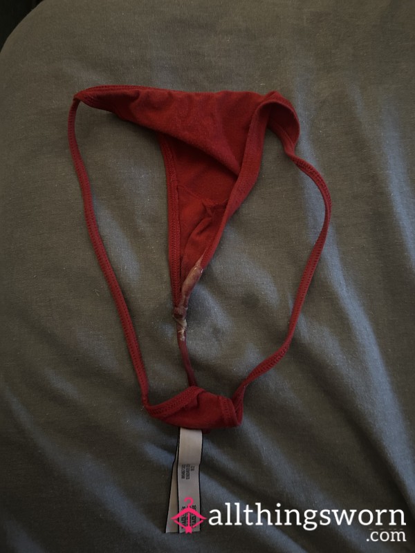 Red Soaked Panties❤️‍🔥
