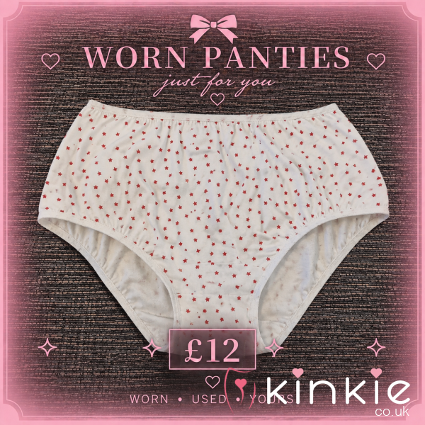Red Star High Waist Panties