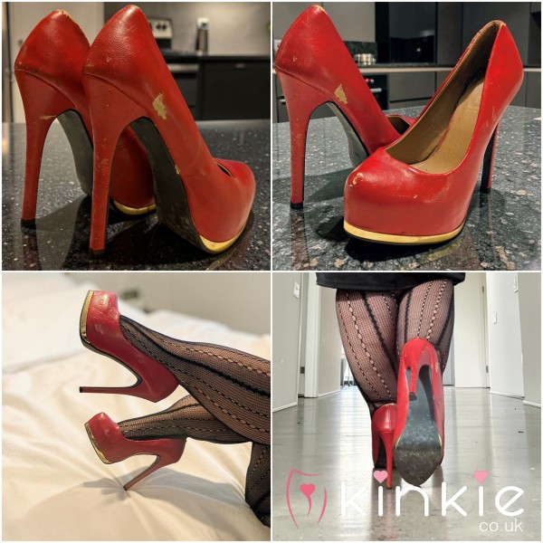 Red Stiletto Mylie Kla** Heels