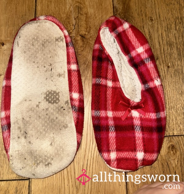 Red Stinky Slippers