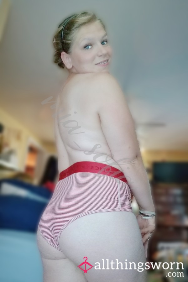 Red Stipes Bikini