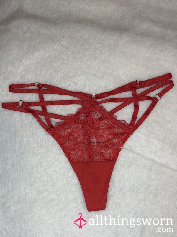 ❤️‍🔥Red Stringy Lace❤️‍🔥