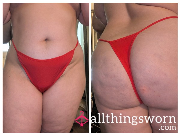 Flirty Rouge Thong