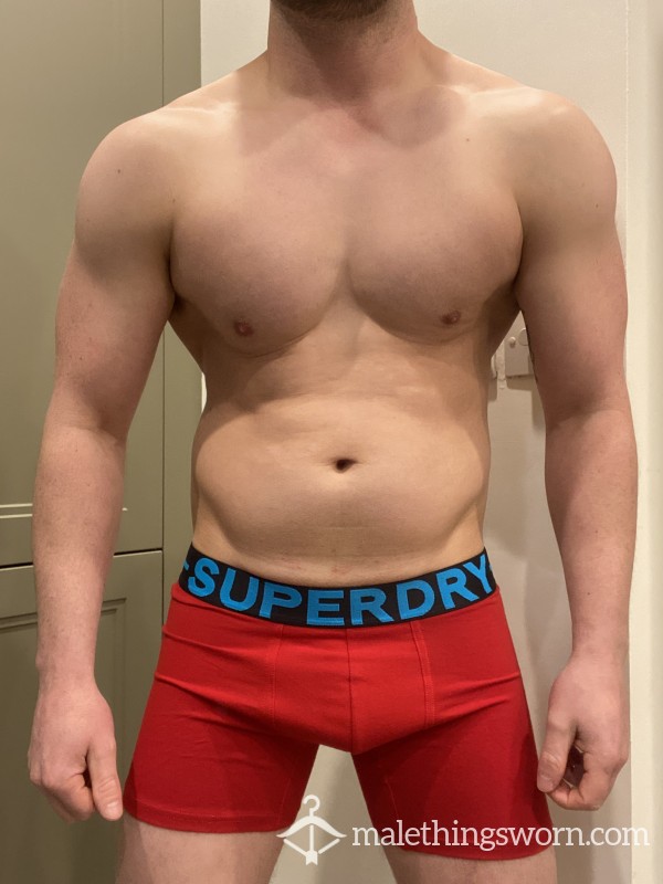 Red Superdry Boxers