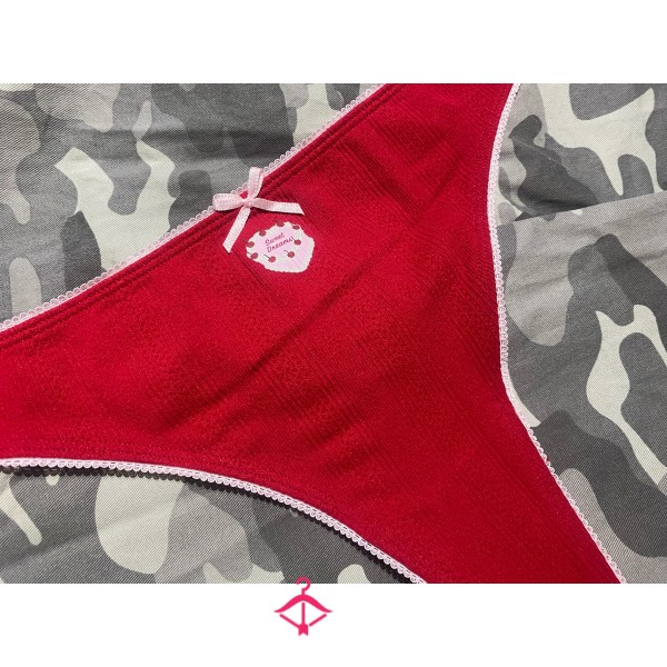 Red ‘Sweet Dreams’ Comfy Thong