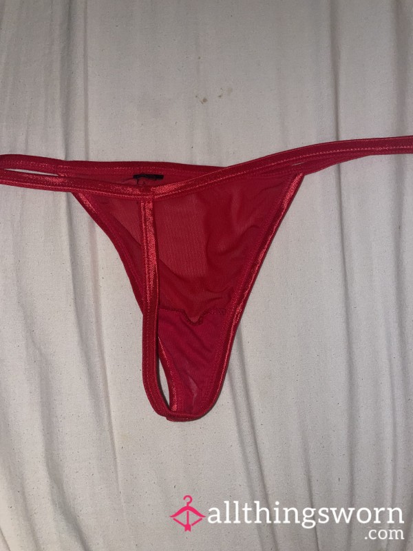 Red Teen G String