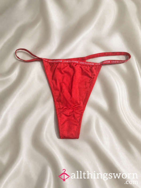 Red Thong