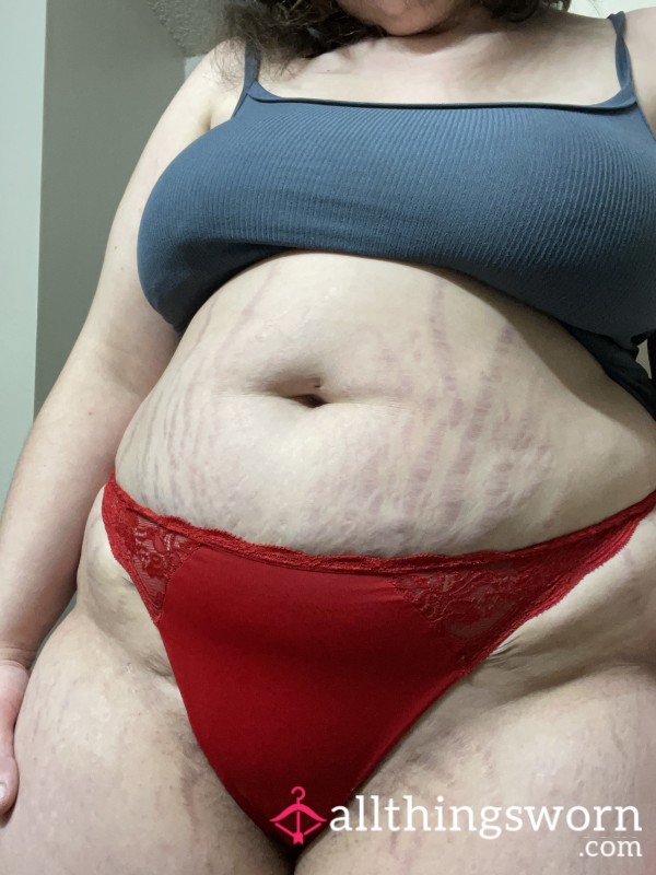 Red Thong (#8) ♥️