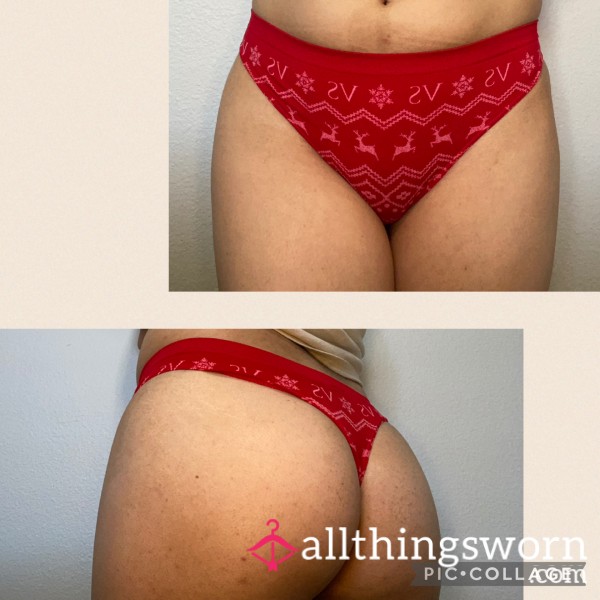 Red Thong (Christmas Design)