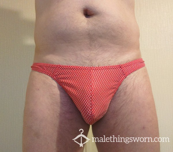 Red Thong, M Size