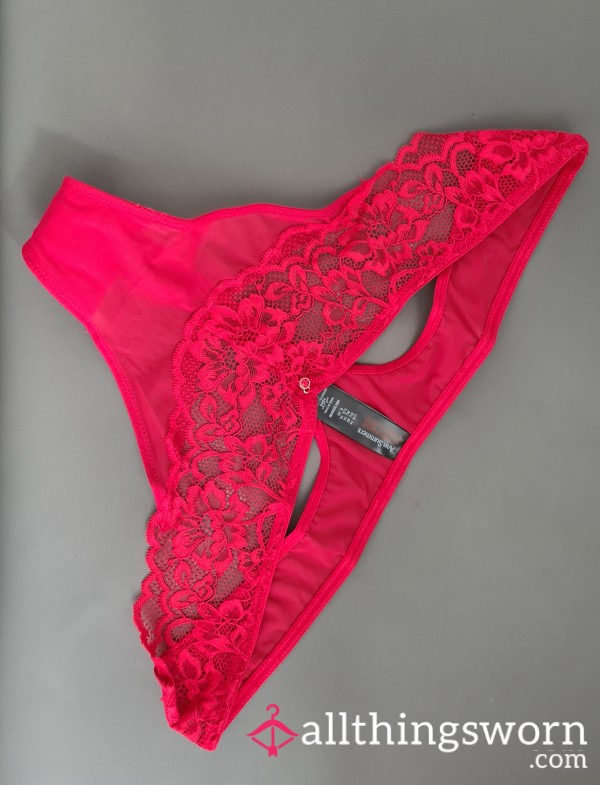 RED Thongs Ann Summers