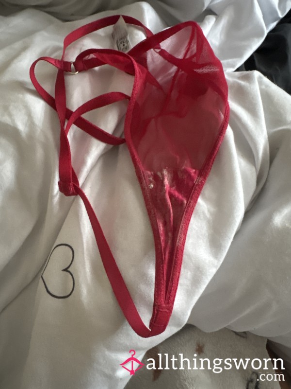 Red Thongs Available