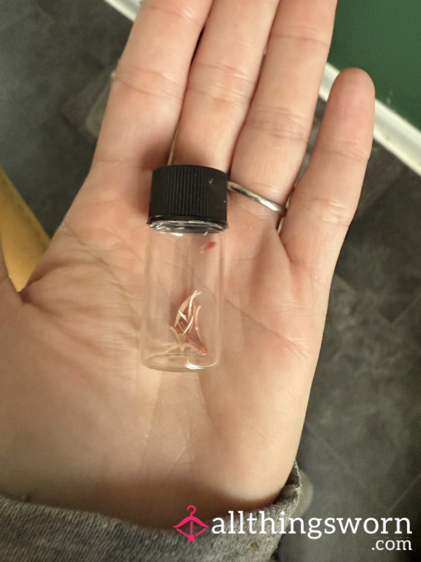 Red Toes Nail Clippings