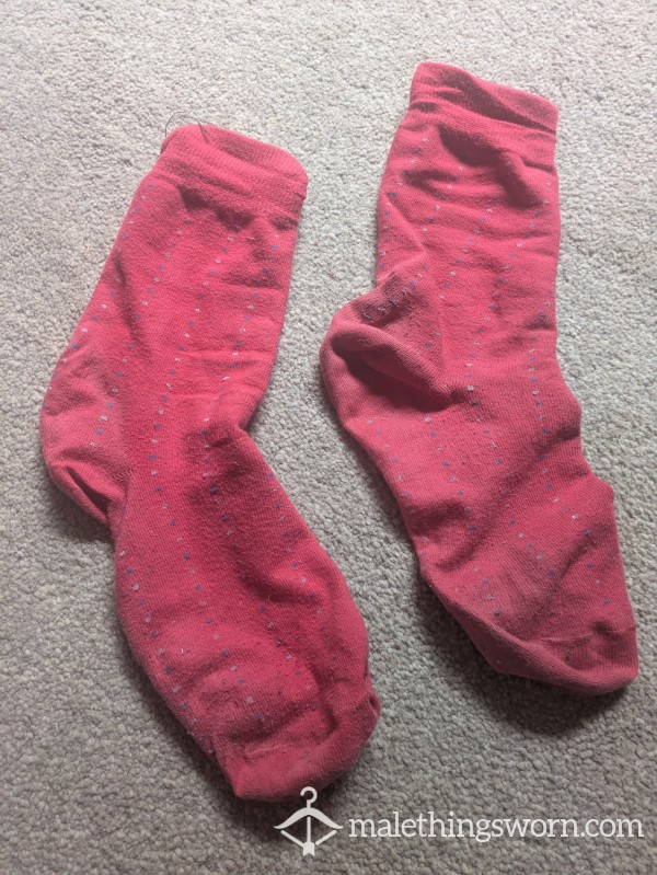 Red Tradie Work Socks One Full Day Of Wear