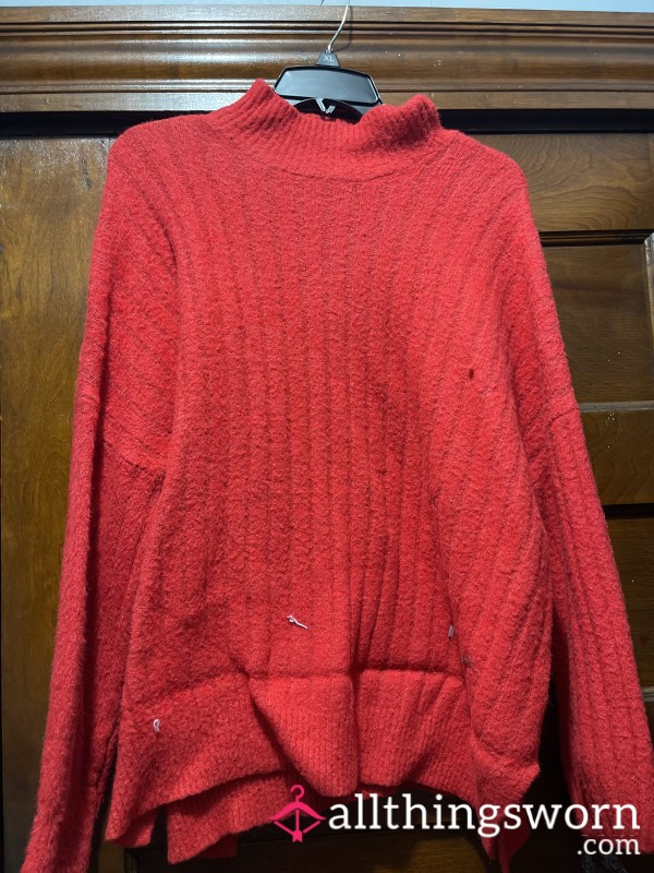 Red Turtleneck
