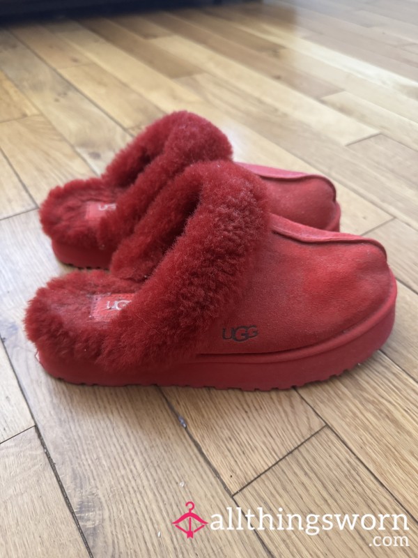 Red Ugg Slippers