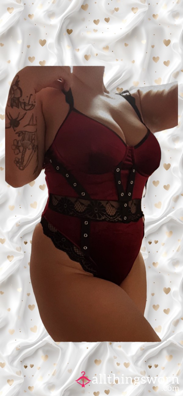 Red Velvet Bodysuit