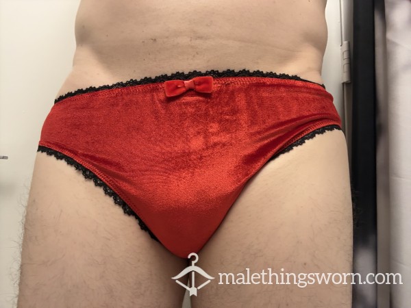 RED VELVET MALE LINGERIE