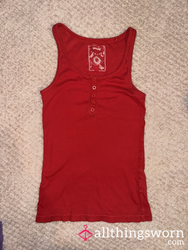 Red Vest Top