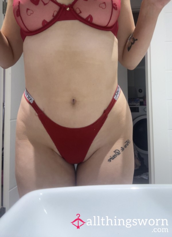 Red Victoria Secret Thong💋