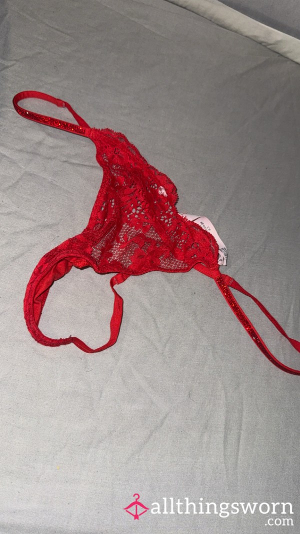 Red Victoria Secrets Panties