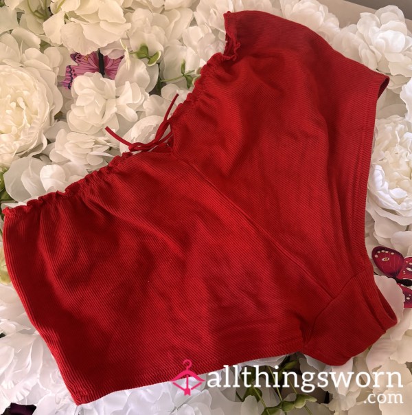 Red VS Shorty Bloomers Size Medium READY TO SHIP