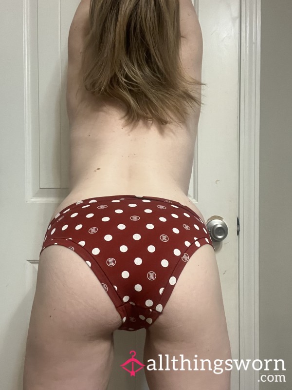 Red With White Polka Dots