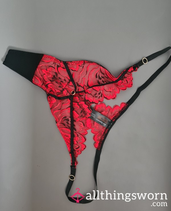 Red&Black G-string Ann Summers