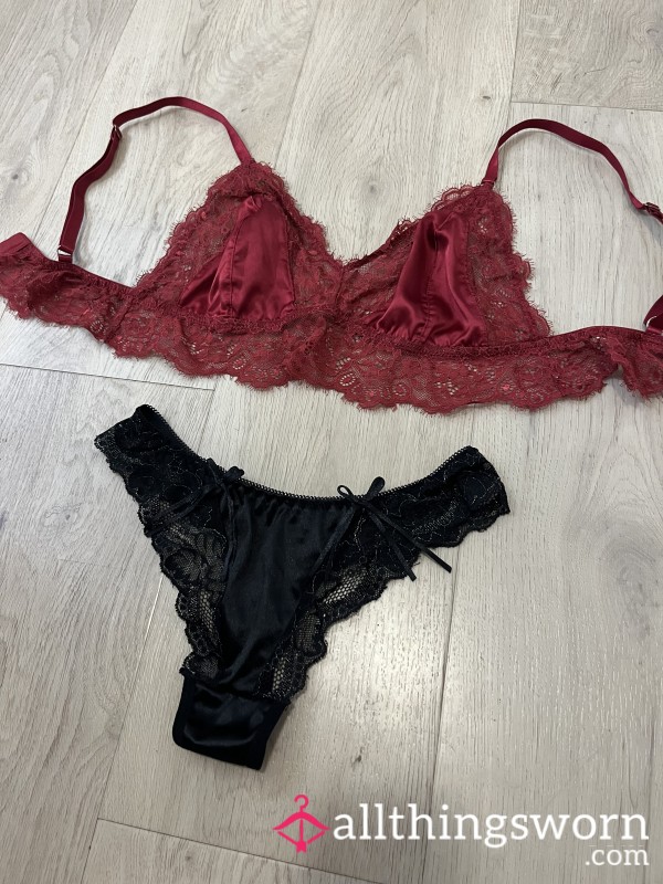 Red&Black Lingerie Set