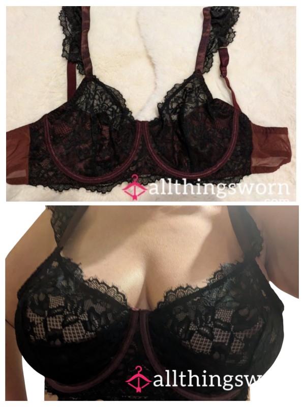 Red/blk Bra