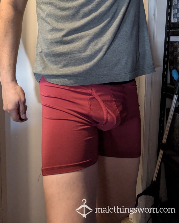 Reebok Boxer Briefs For Sale. Uncut C*ck Inside.  Customs Available.  Message Me For Info.