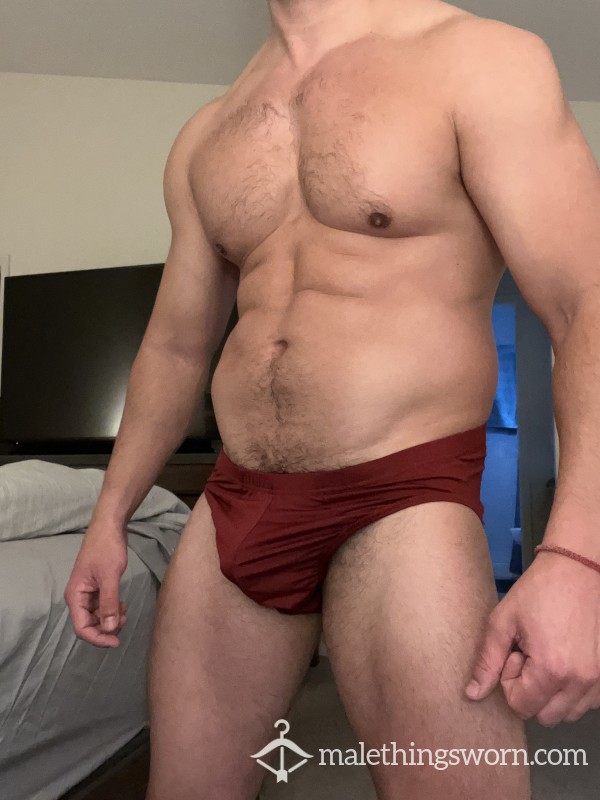 Reebok Red Briefs - Size M